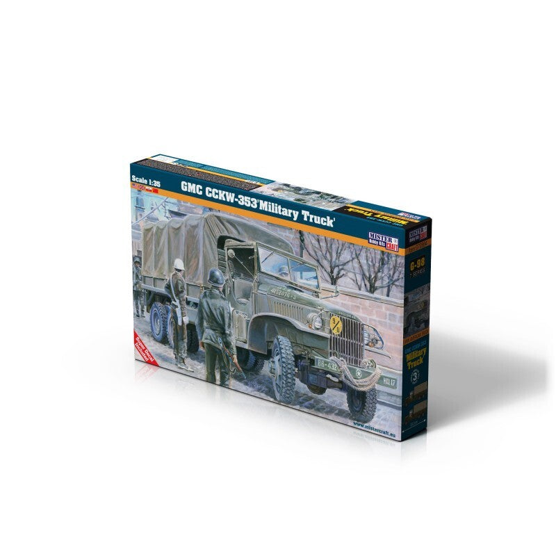 MisterCraft Hobby Kits 1:72 Scale (E-98) GMC CCKW-353 'Military Truck' - 050986