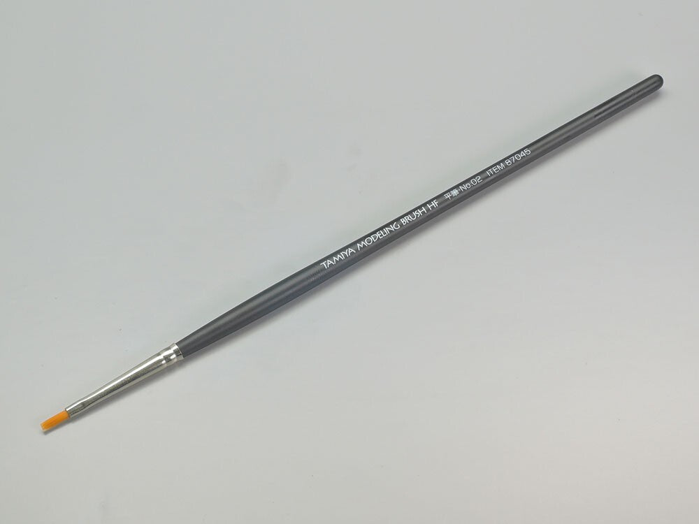 Tamiya Scale Modelling Brushes High Finish Series Flat Paint Brush NO.02 - 87045