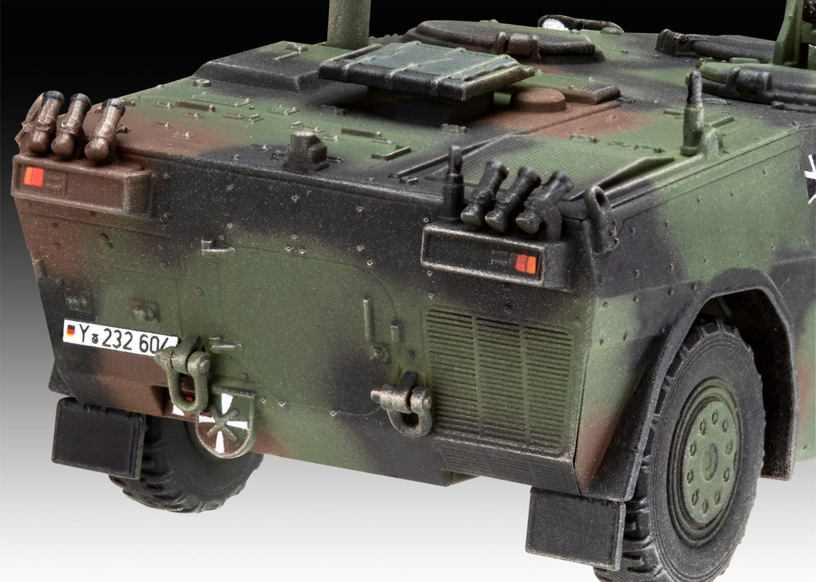Revell 1:72 Spähwagen Fennek Armored Reconnaissance Vehicle Skill Level 4 - 03356
