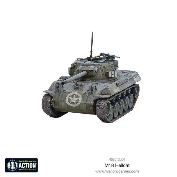 Warlord Games Bolt Action 1:56 Scale WW2 US M18 Hellcat Tank Destroyer 402013004