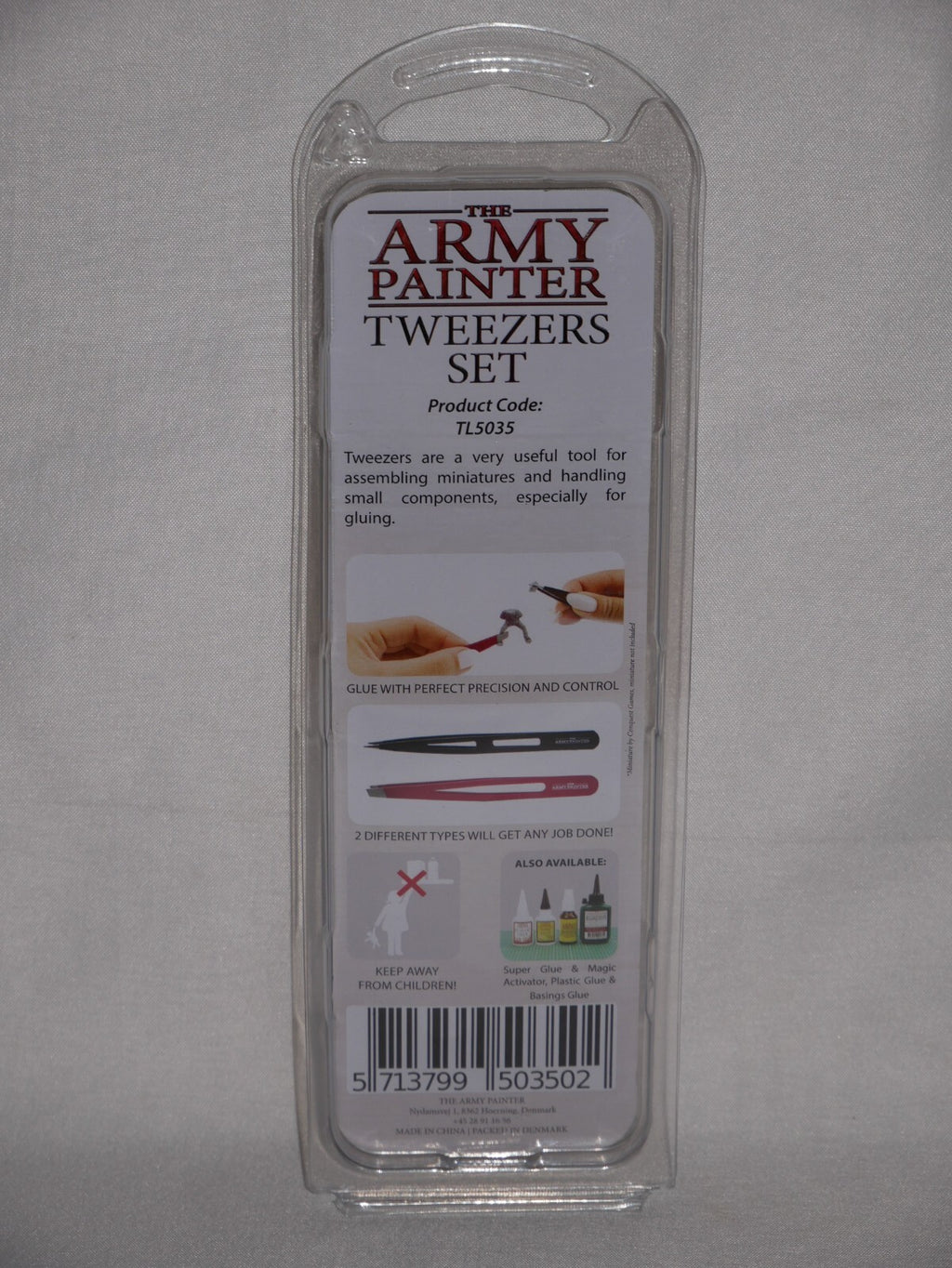 The Army Painter Miniature And Hobby Tweezer Set (2 Pieces) For Wargaming TL5035