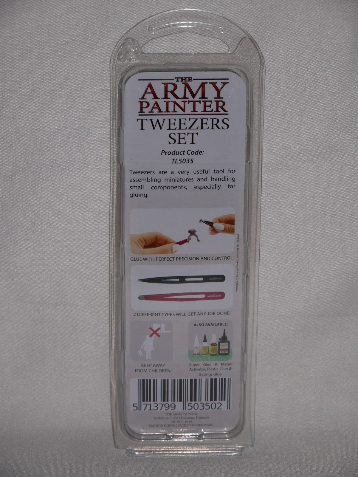 The Army Painter Miniature And Hobby Tweezer Set (2 Pieces) For Wargaming TL5035