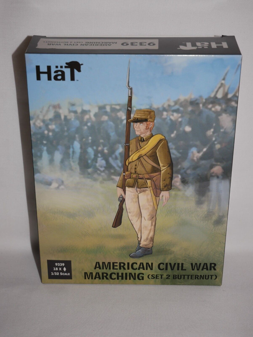 Hat Industrie 1:32 Scale American Civil War Marching (Set 2 Butternut) - 9339