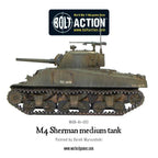 Warlord Games Bolt Action 1:56 Scale WWII US M4 Sherman Medium Tank - 402013006
