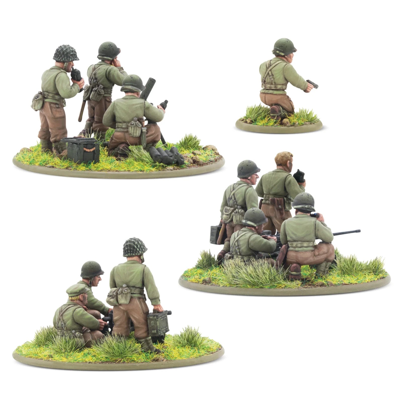 Warlord Games Bolt Action 1:56 Stars And Stripes US Starter Army Set - 402013056