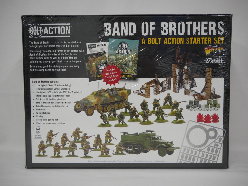 Warlord Game Bolt Action 1:56 Scale Band of Brothers (Third Edition) Starter Set - 401510007