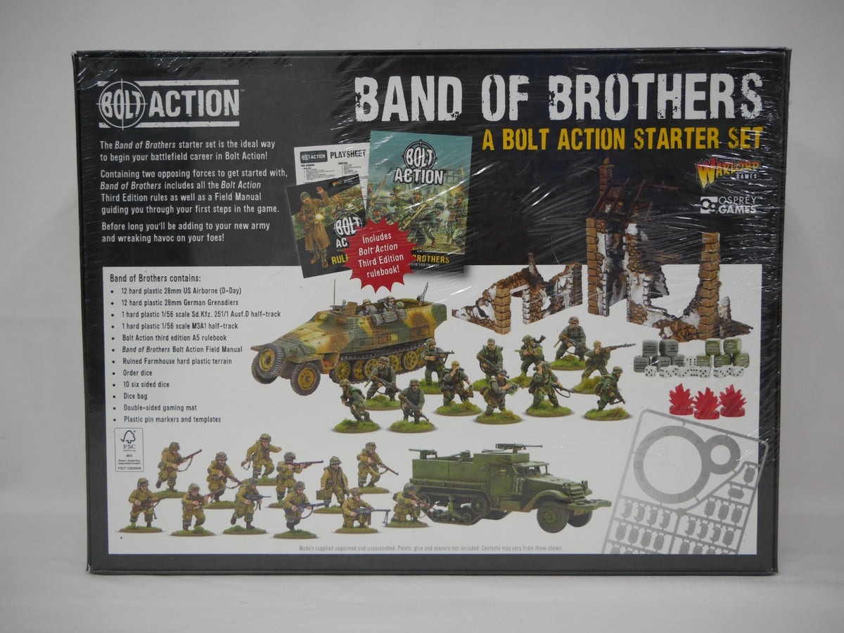 Warlord Game Bolt Action 1:56 Scale Band of Brothers (Third Edition) Starter Set - 401510007