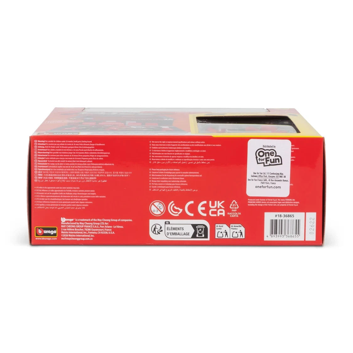 Burago 1:43 Scuderia Ferrari Formula One Team C.Leclerc Pit Pass Diorma Playset - #18-36865L