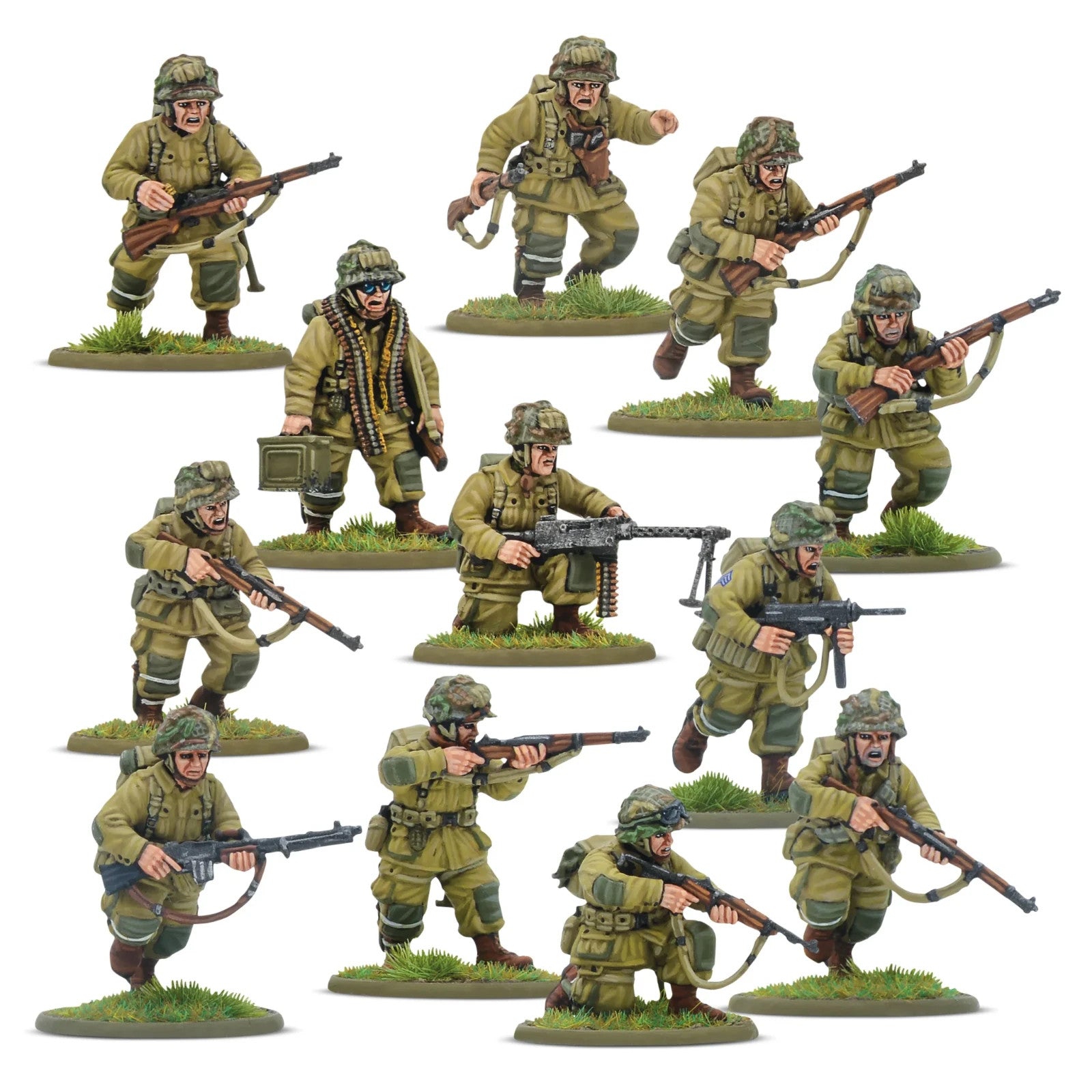 Warlord Games Bolt Action 1:56 WWII US Army Airborne (D-Day) Platoon - 402013102