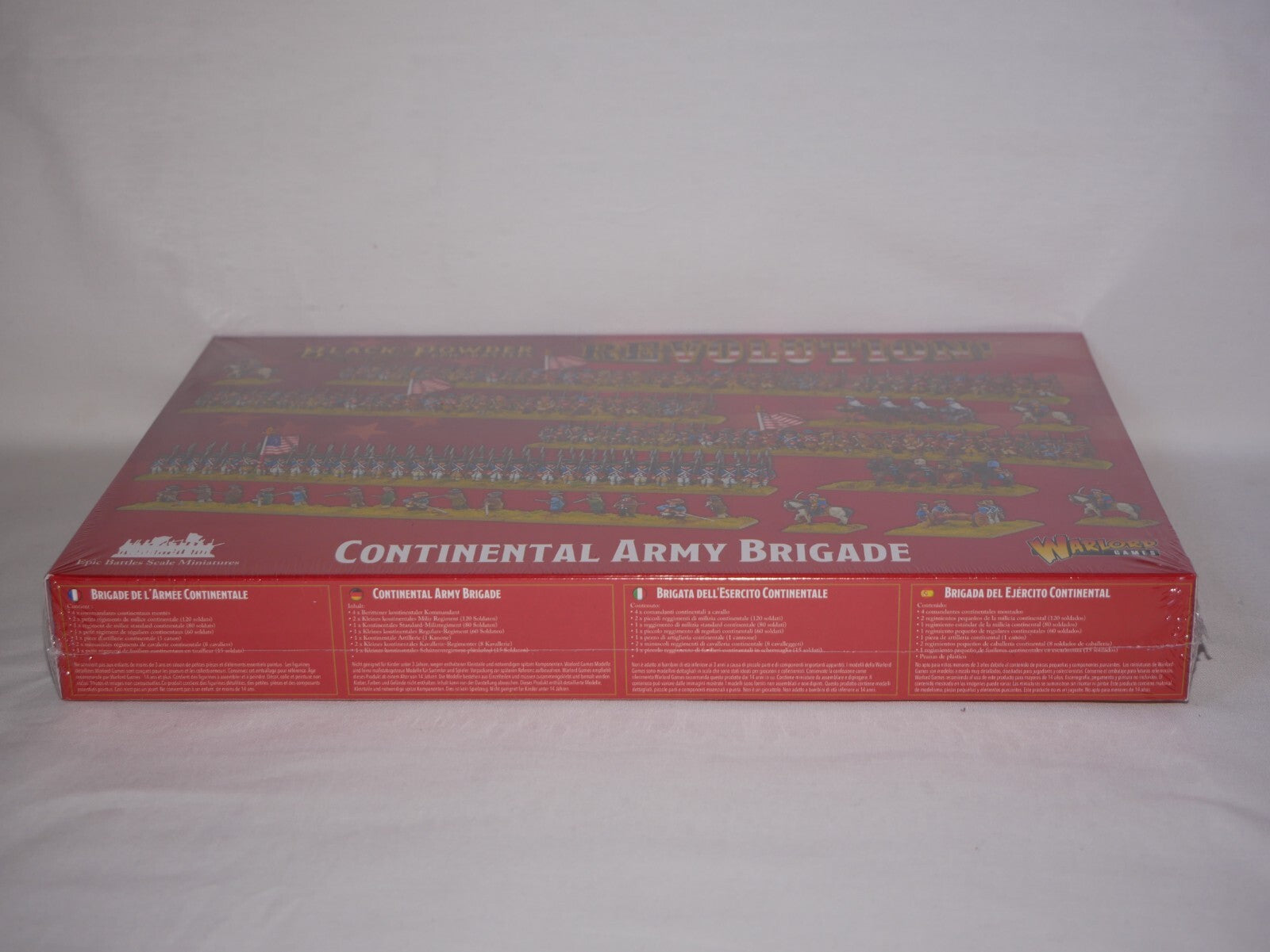 Black Powder Epic Battles Revolution 15mm Continental Army Brigade - (312403406)