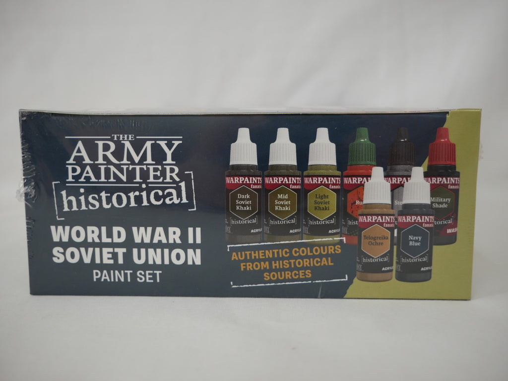 The Army Painter Historical World War II Soviet Union Paint Set (20 Colours) - WP8112
