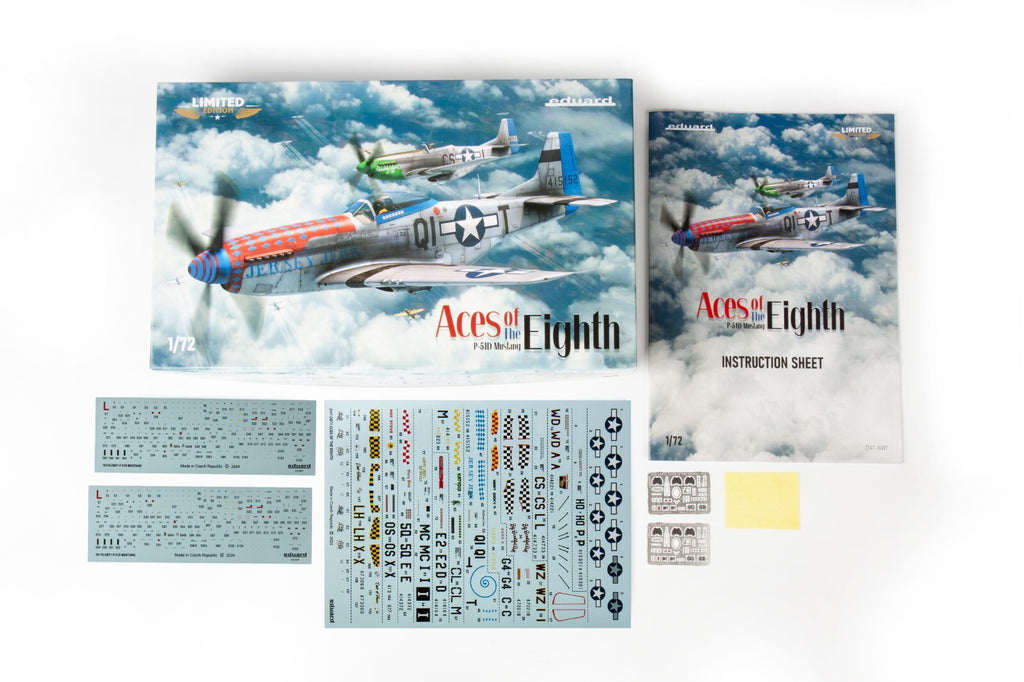 Eduard 1:72 Aces Of The Eighth P-51D Mustangs Limited Edition Duel Combo - 2147