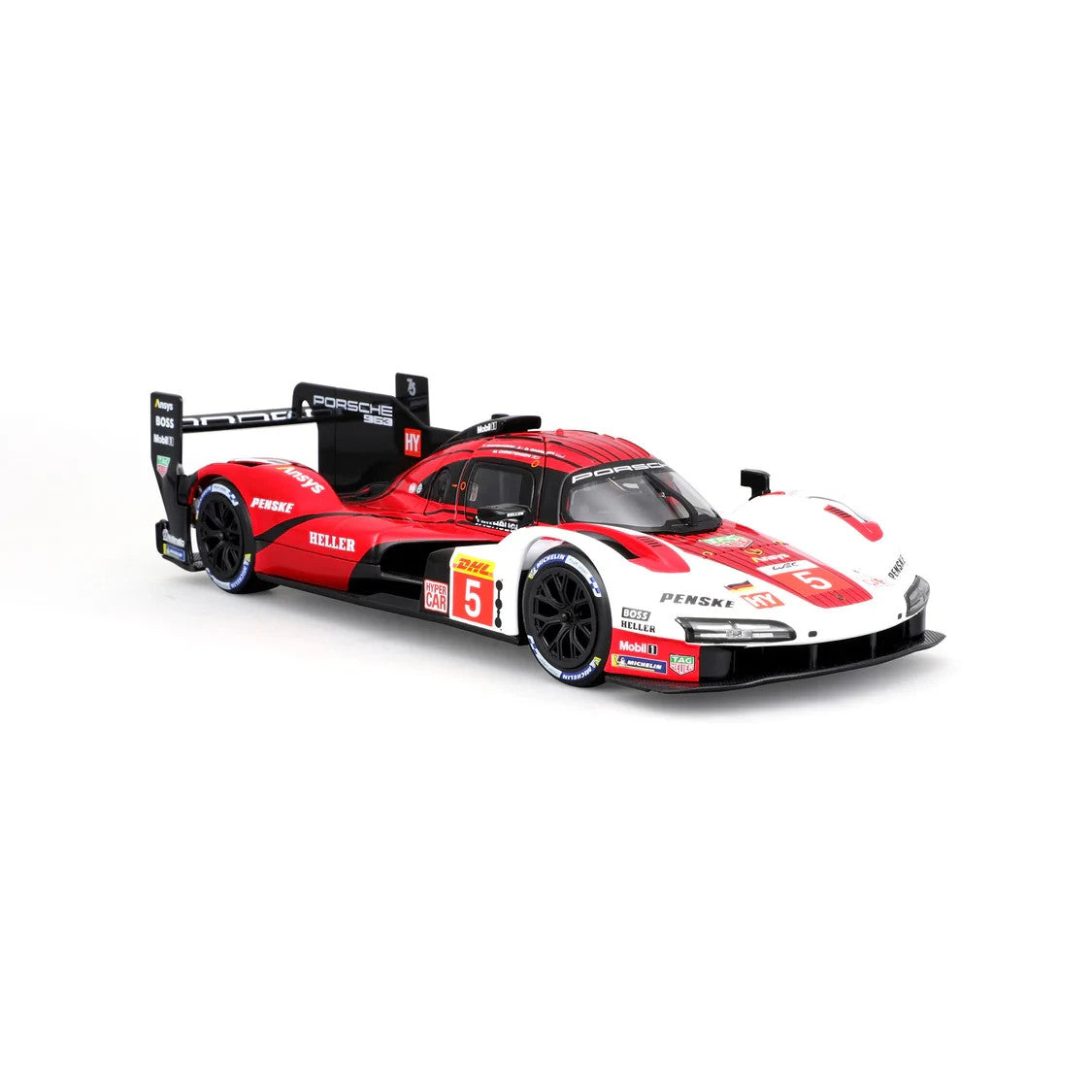 Burago 1:24 Scale Porsche 963 (No.5) Penske Motorsport WEC Hypercar - #18-28022