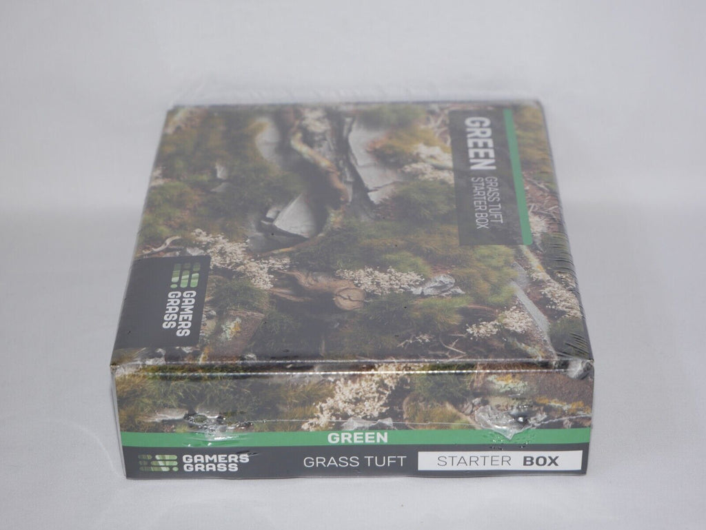 Gamers Grass Green Grass Tuft Basing Starter Box For Mini Wargaming Bases - GGSB-G