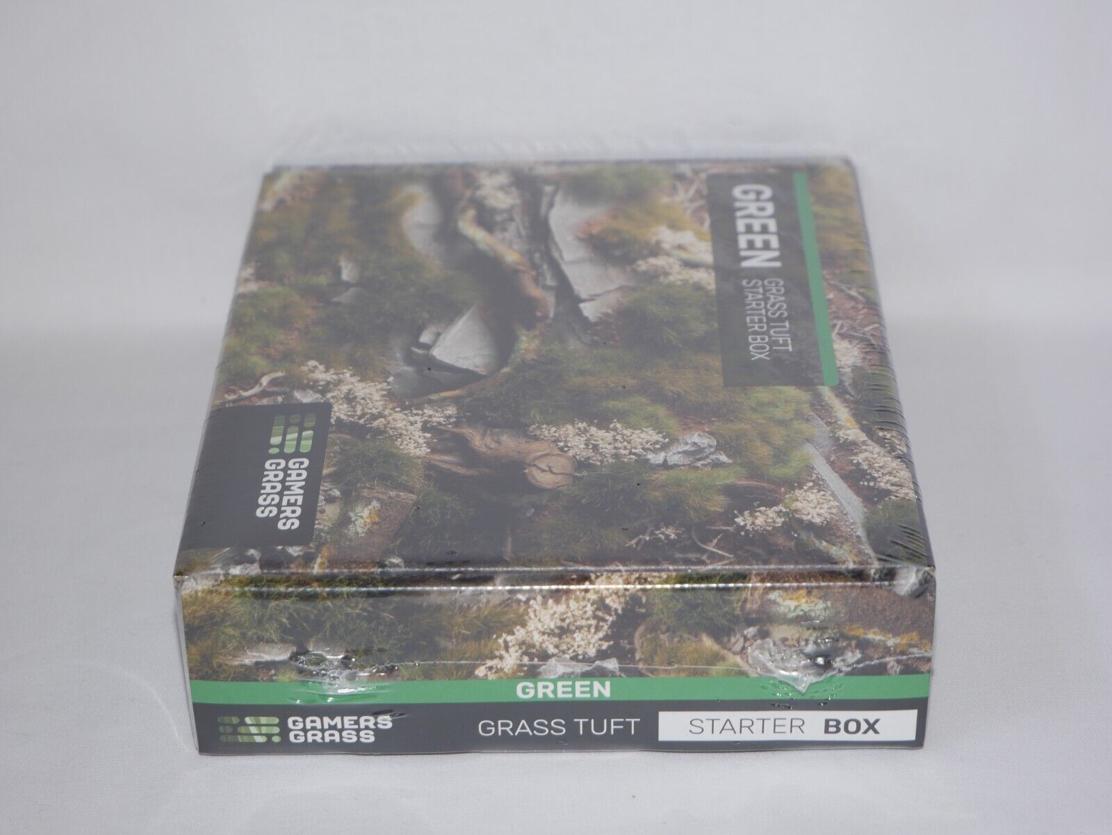 Gamers Grass Green Grass Tuft Basing Starter Box For Mini Wargaming Bases - GGSB-G