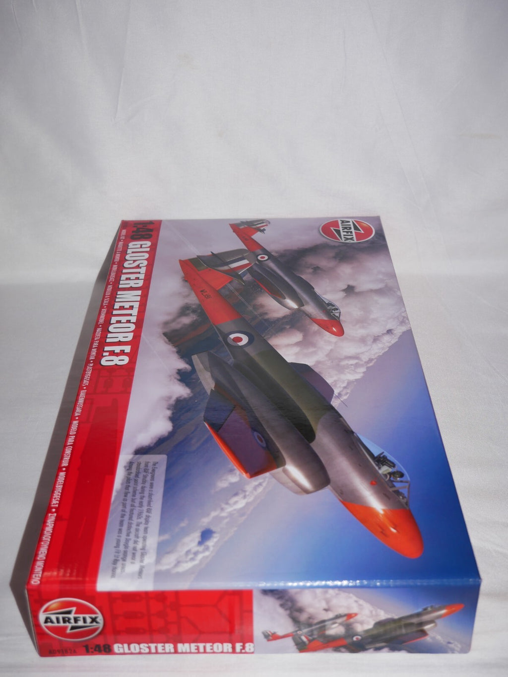 Airfix 1:48 Gloster Meteor F.8 Plastic Model Aircraft Kit Skill Level 3 A09182A