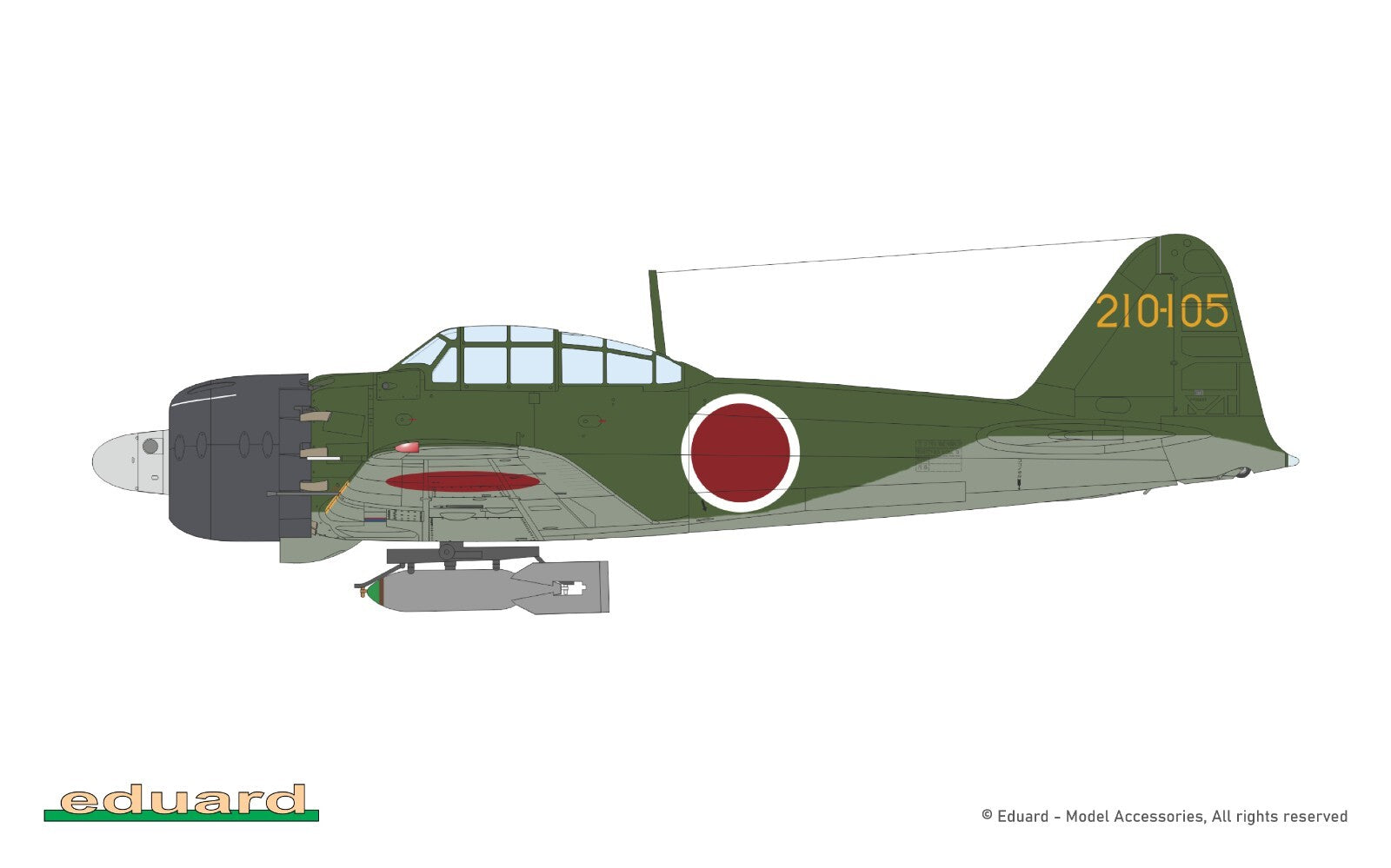 Eduard 1:48 Scale Kamikaze Tokkotai Limited Edition Dual Model Combo Set - 11184