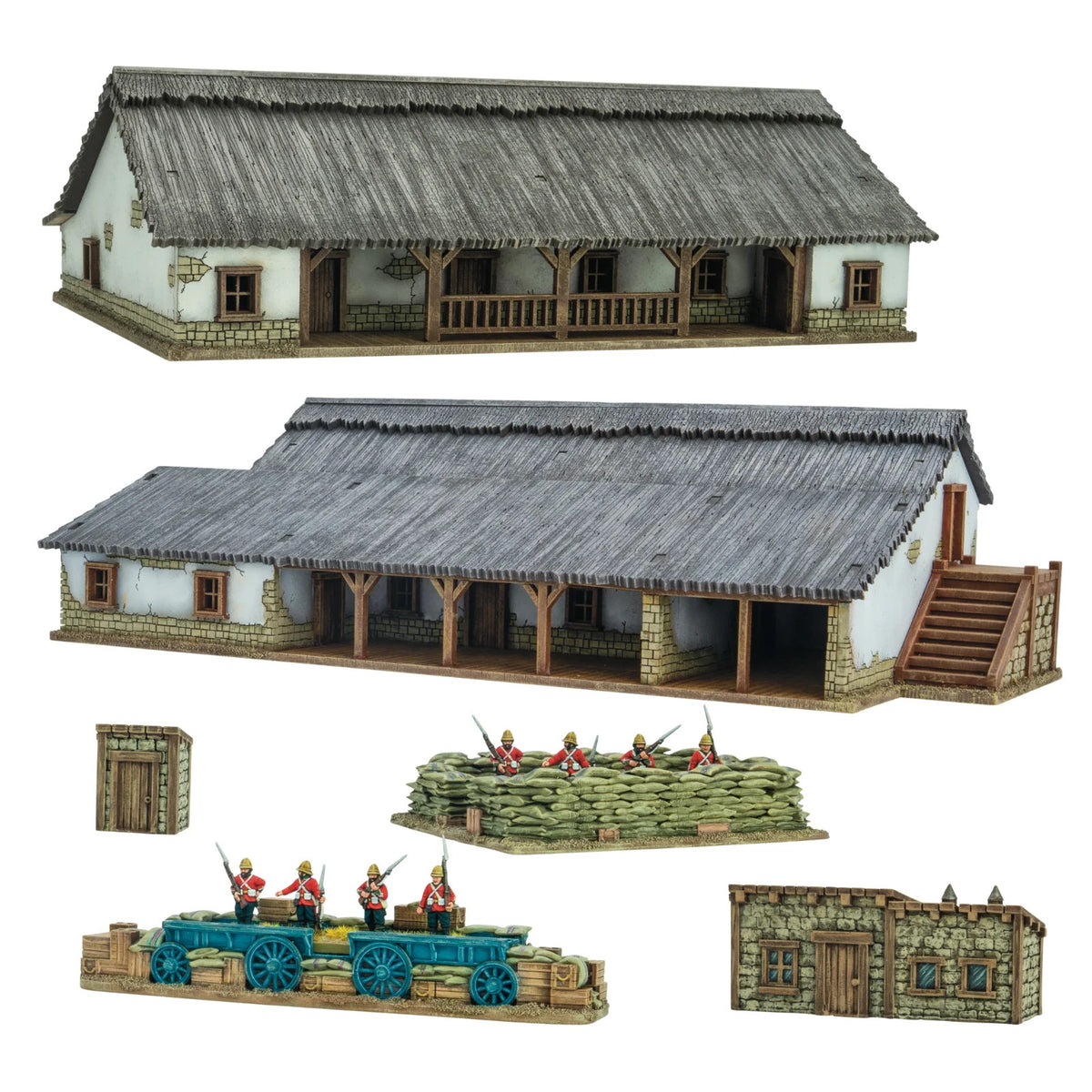 Black Powder Epic Battles 15mm Scale Zulu Rorke's Drift Starter Set - 312614602