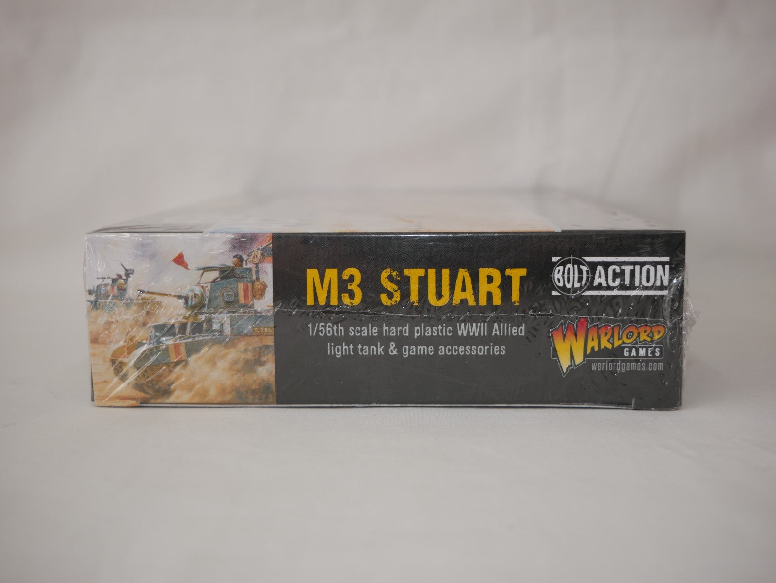 Warlord Games Bolt Action 1:56 Scale WWII M3 Stuart Light Tank Model - 402013002