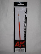 AK Interactive Size 2 Round Synthetic Hair Modeling Paint Brushes - AK604