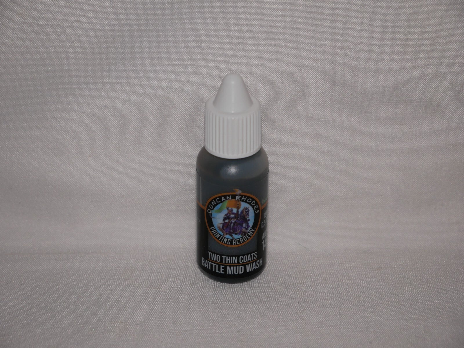 Duncan Rhodes Painting Academy Two Thin Coats Battle Mud Wash 15ml Bottle 10056