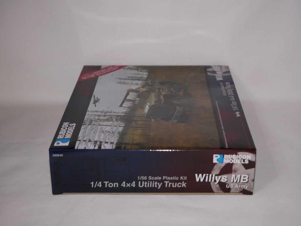 Rubicon Models 1:56 Scale Willys MB US Army 1/4 Ton 4x4 Utility Truck - 280049