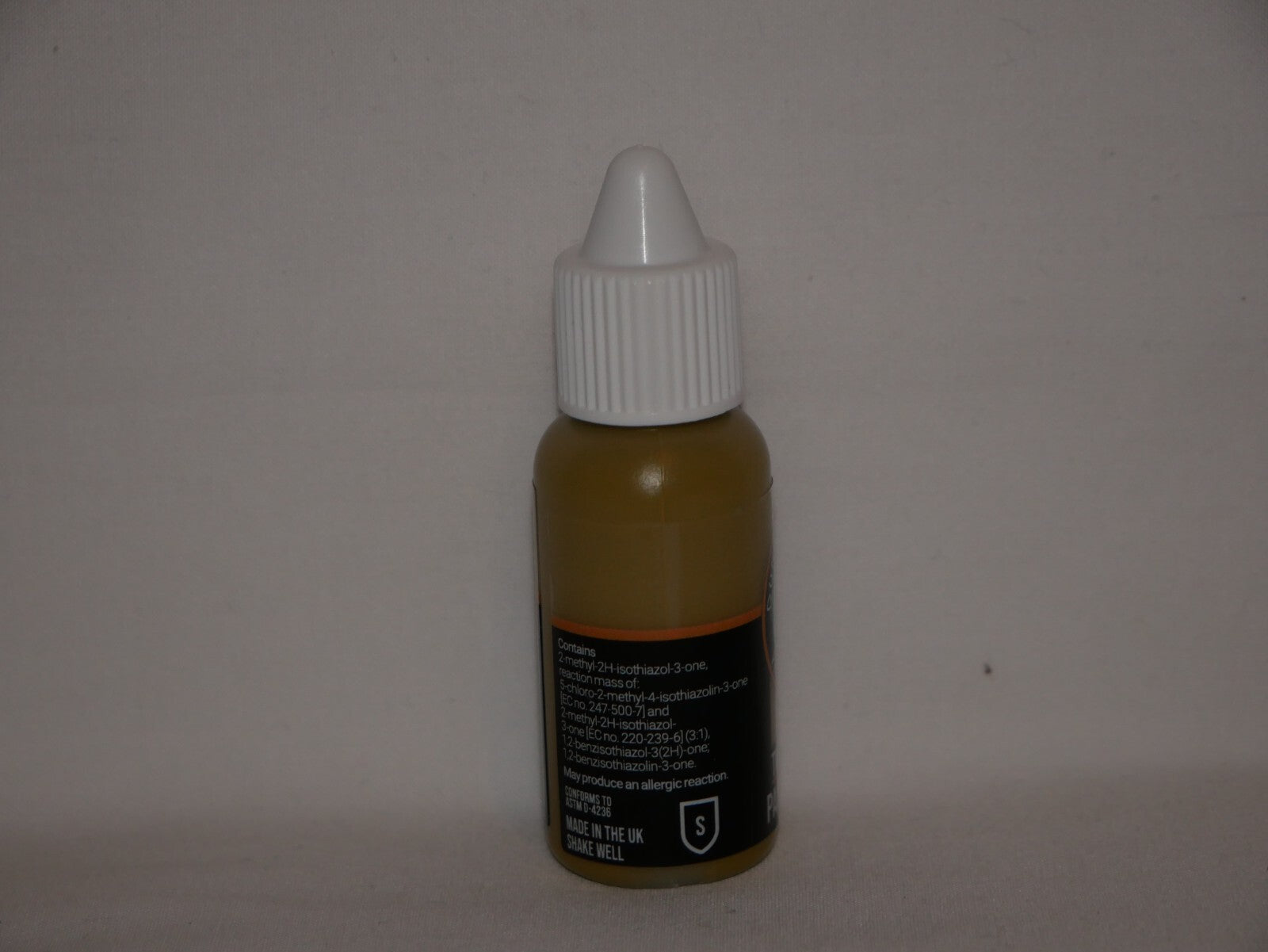 Duncan Rhodes Painting Academy Two Thin Coats Panzer Yellow 15ml Bottle - 10127