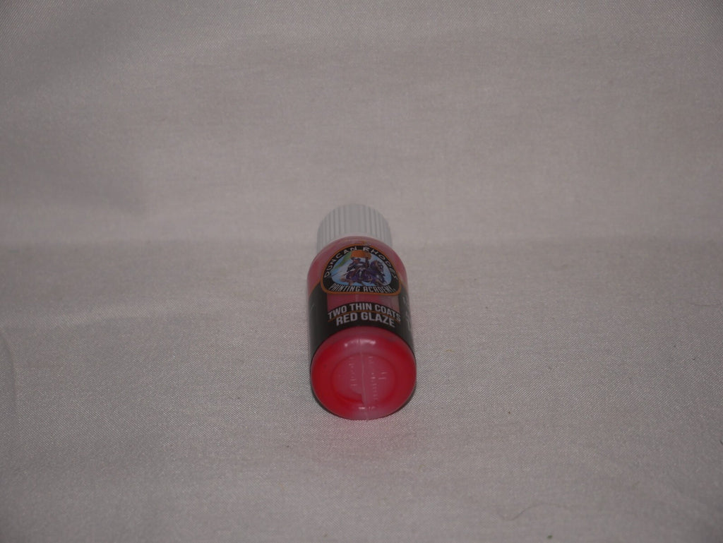 Duncan Rhodes Painting Academy 'Two Thin Coats' Red Glaze 15ml Bottle - 10115