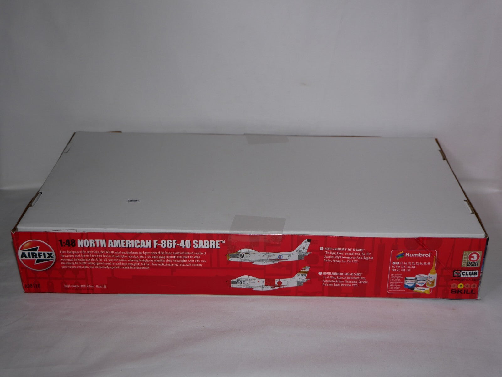 Airfix 1:48 Scale North American F-86F-40 Sabre Model Kit Skill Level 2 - A08110