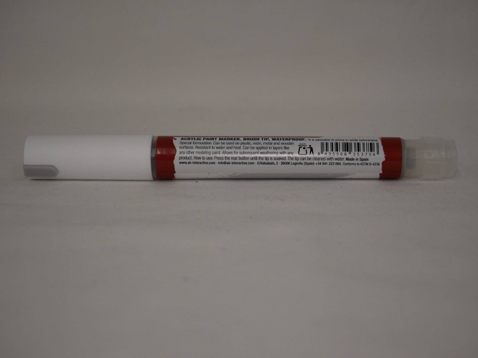 AK Interactive Acrylic Quick Gen Markers For Tabletop Wargaming Reddish Flesh - AKMQ025
