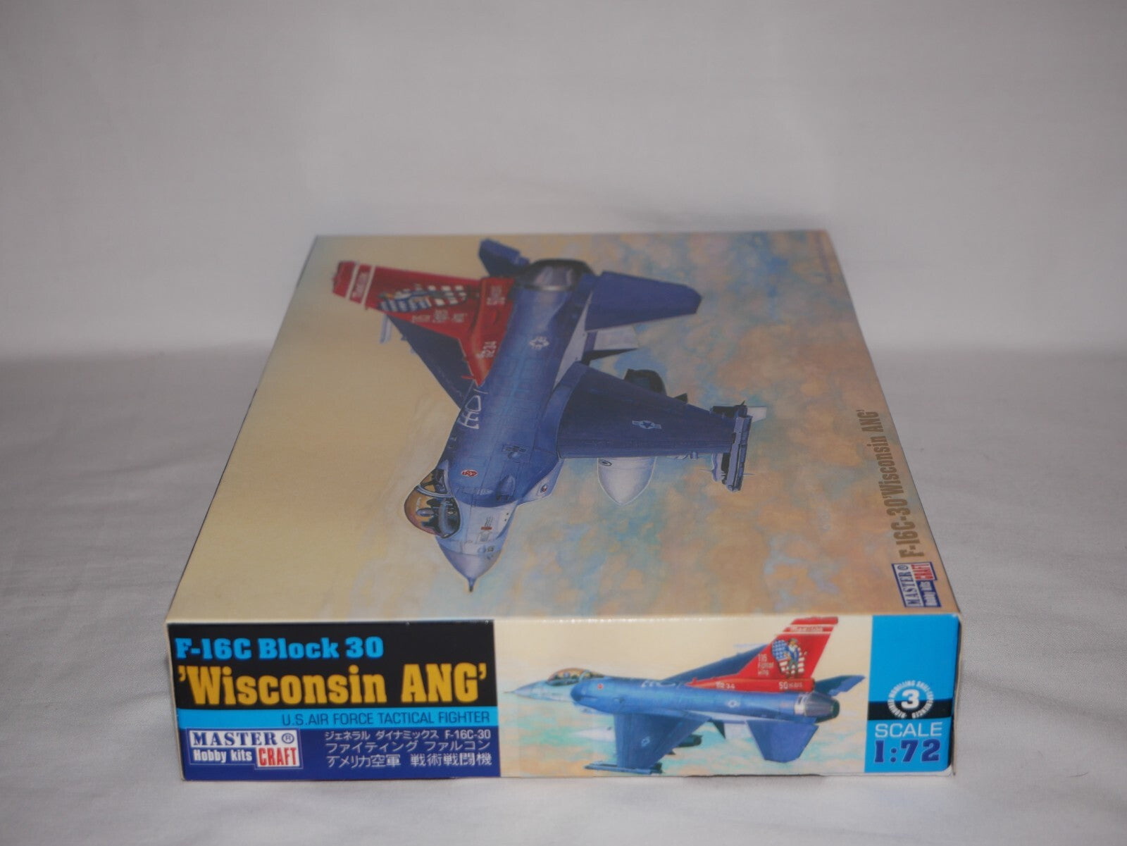 MisterCraft Hobby Kits 1:72 Scale (D-74) F-16C-30 Block 30 'Wisconsin ANG' 40741