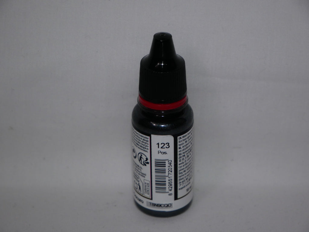 Vallejo Game Color Acrylic Metallics Dark Gunmetal 18ml Dropper Bottle - 72.054