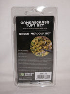 Gamers Grass Wild Green Meadow Tuft Set For Wargaming Bases (140) Per Pack - GGSET-GM