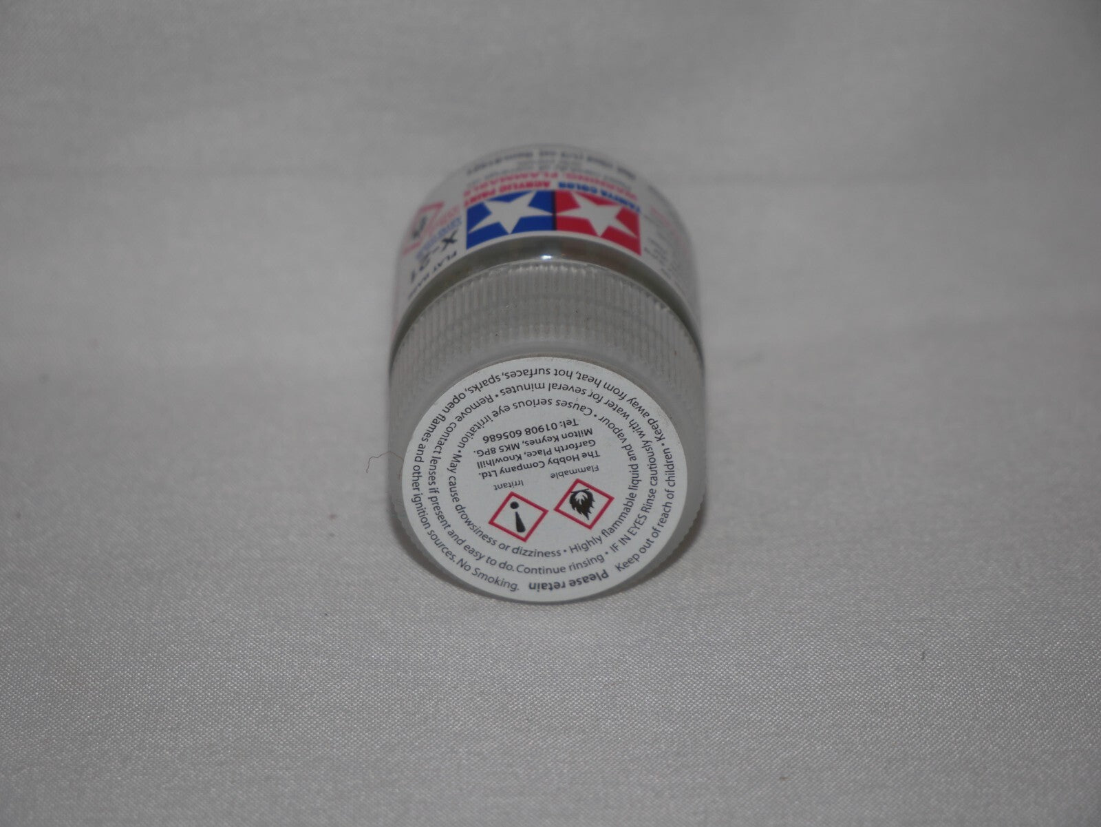 Tamiya Color Acrylic Model Paint Mini X-21 Flat Base 10ml 1/3oz Glass Jar 81521