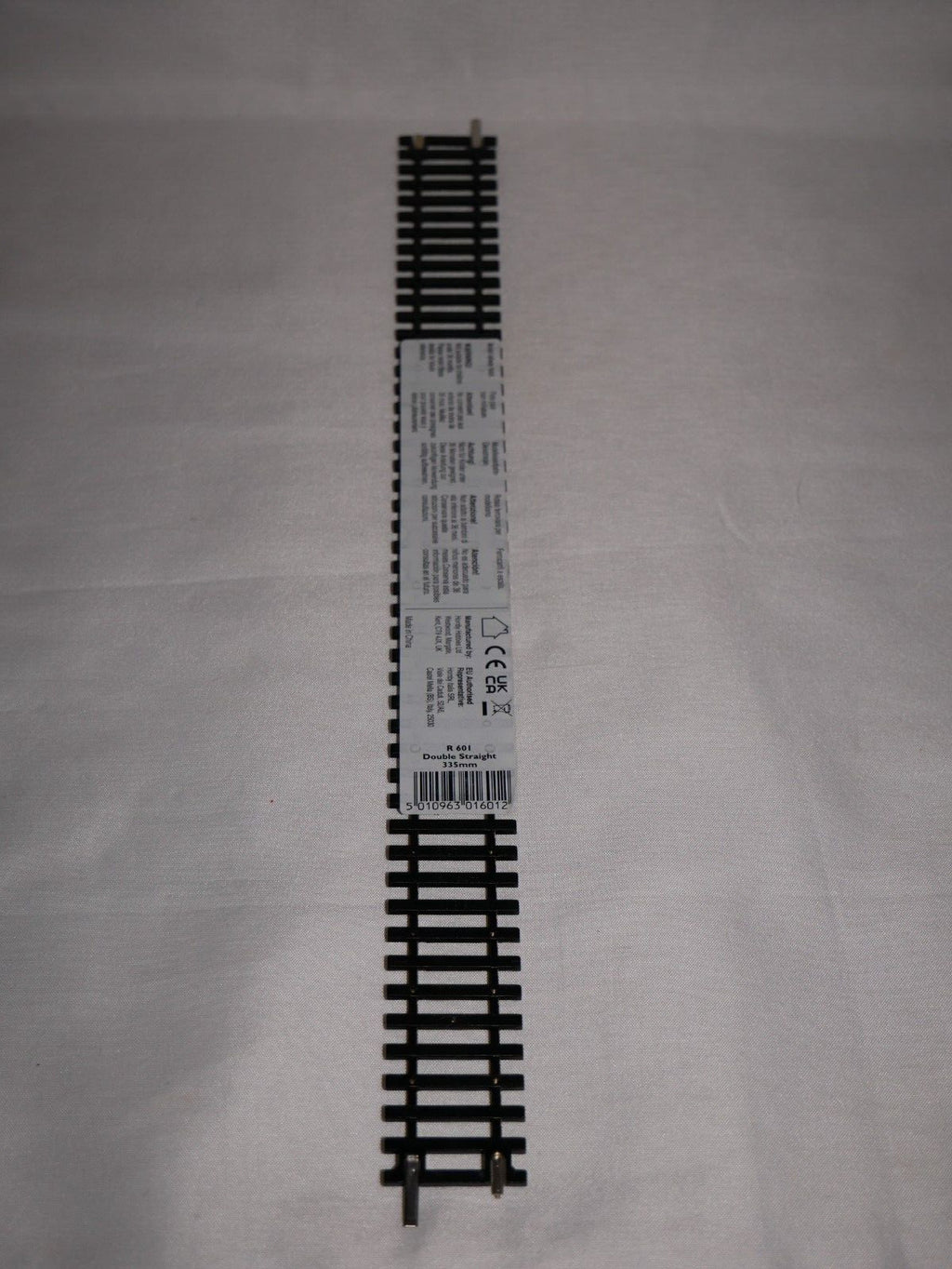 Hornby 1:76 Scale Model Railway Track Single Piece Double Straight Track R601