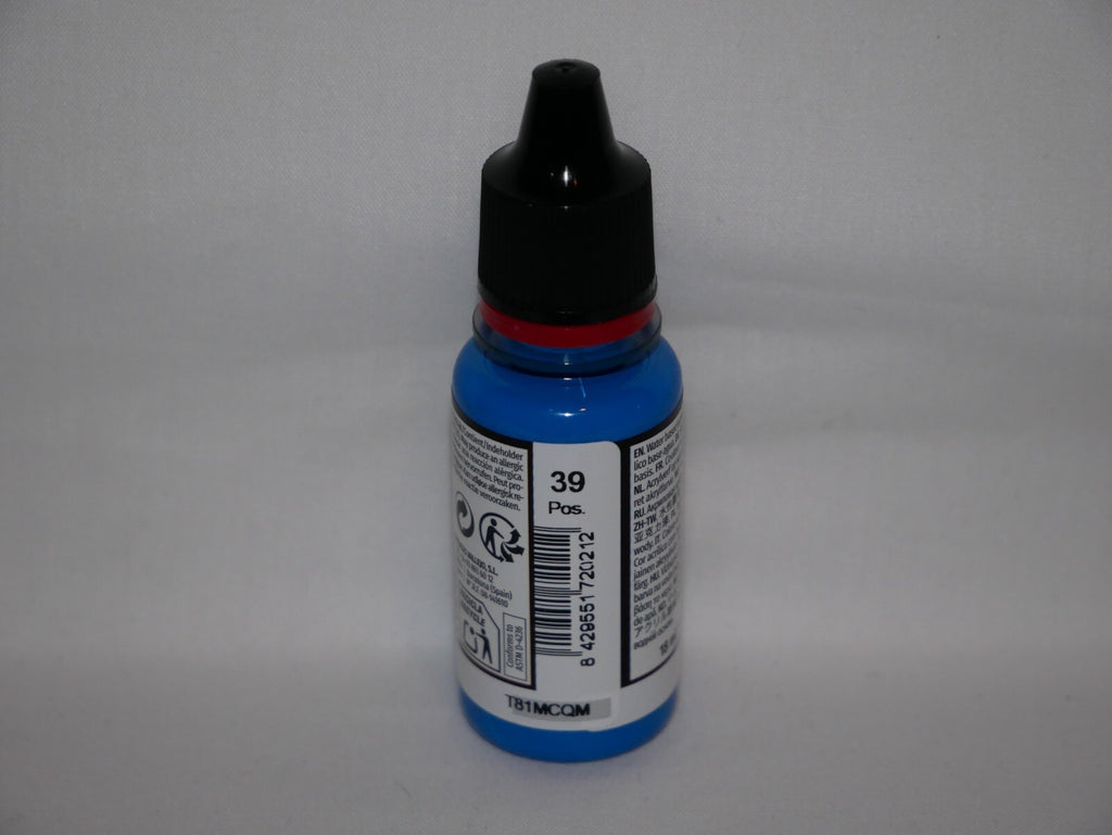 Vallejo Game Color Acrylic Range Magic Blue 18ml/0.6 fl oz Dropper Bottle 72.021