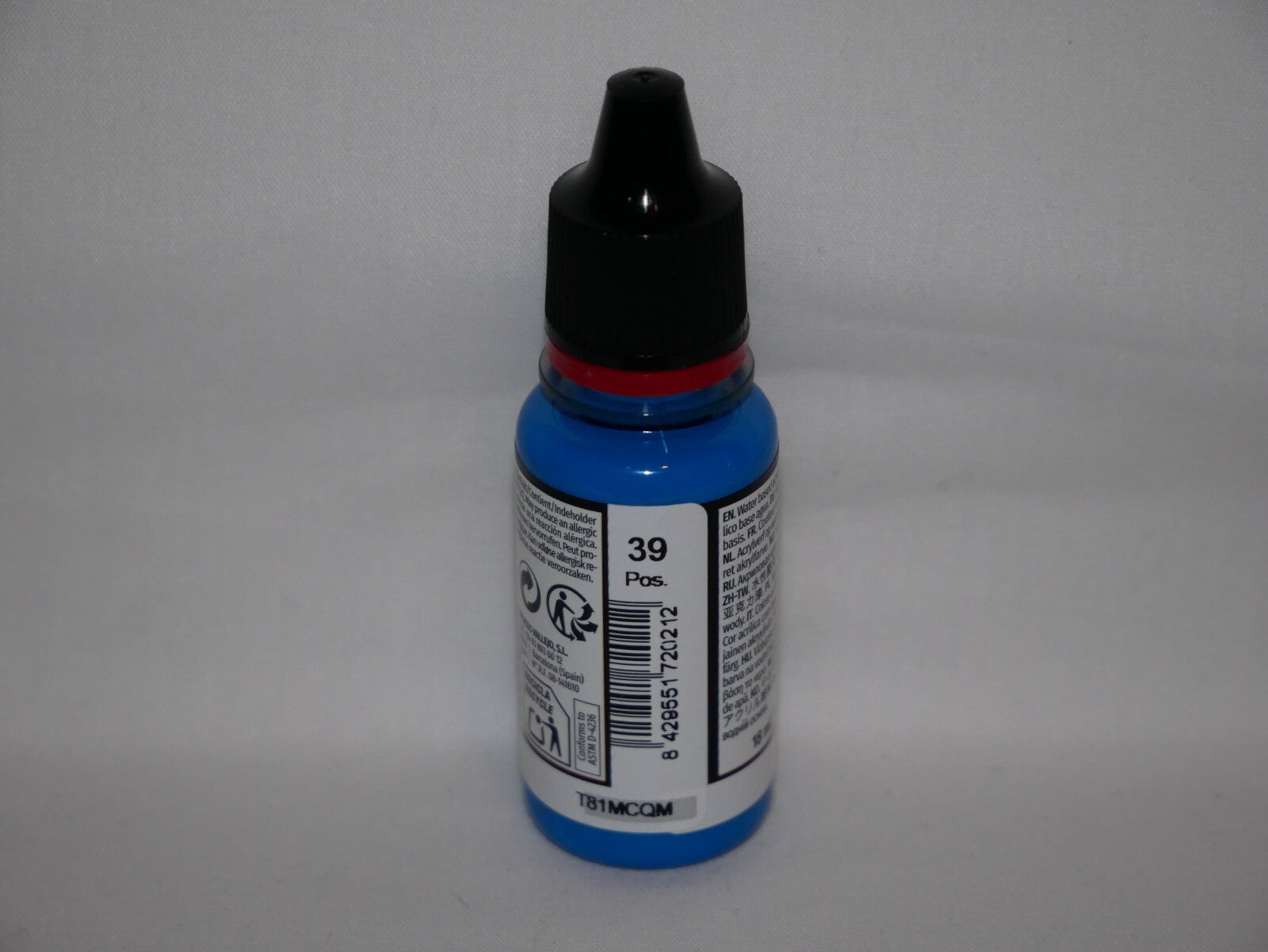 Vallejo Game Color Acrylic Range Magic Blue 18ml/0.6 fl oz Dropper Bottle 72.021