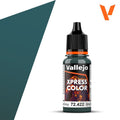 Vallejo Xpress Color Acrylics Space Grey 18ml/0.6 fl oz Dropper Bottle - 72.422