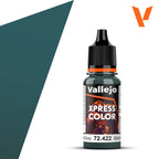 Vallejo Xpress Color Acrylics Space Grey 18ml/0.6 fl oz Dropper Bottle - 72.422