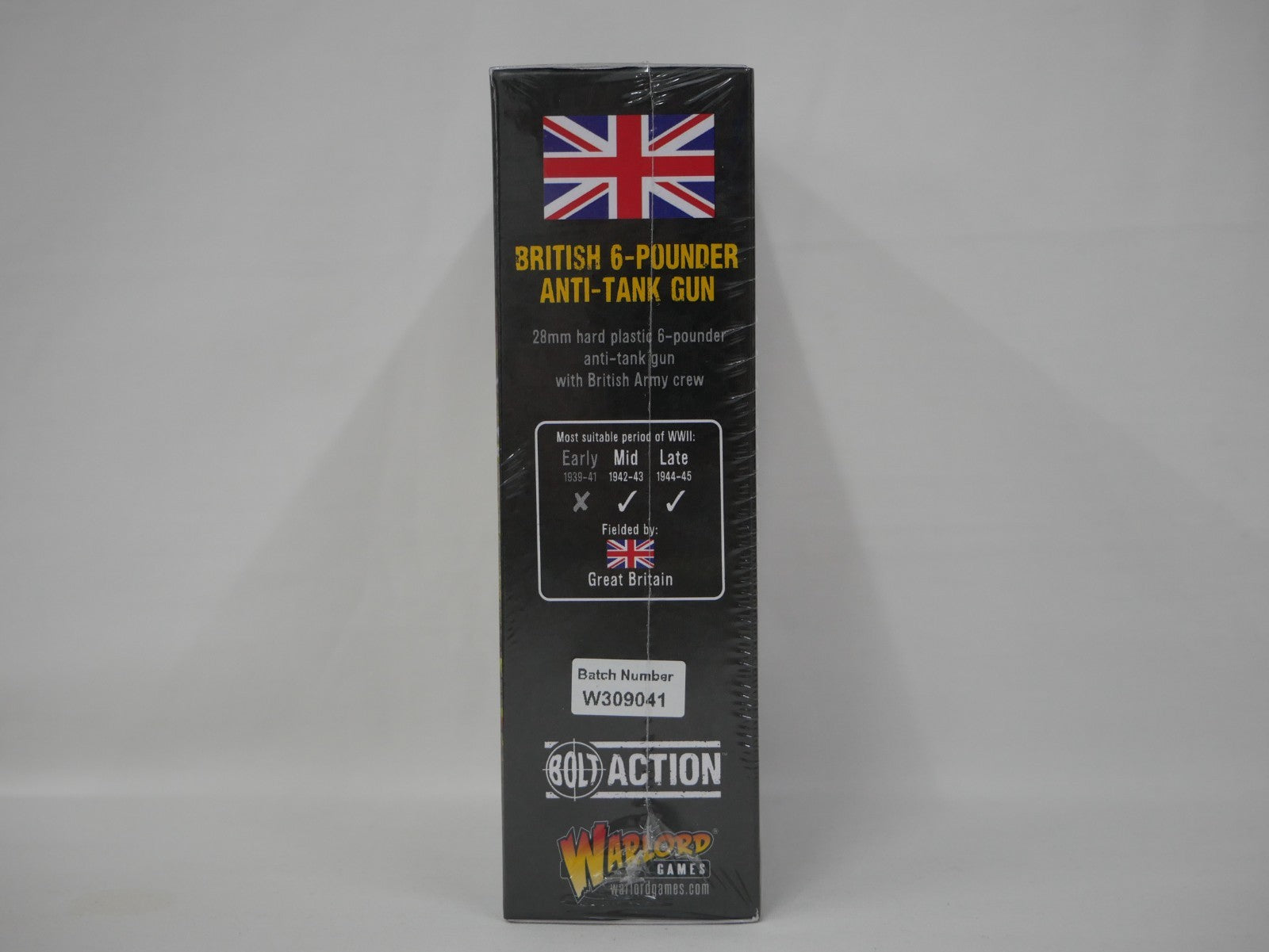 Warlord Games Bolt Action 1:56 Scale British 6-Pounder Anti-Tank Gun - 402011028