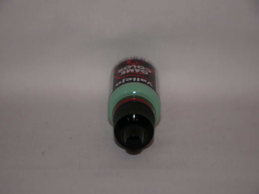 Vallejo Game Color Acrylics Ghost Green 18ml/0.6 fl oz Dropper Bottle - 72.121