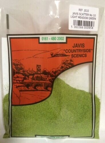 Javis "Countryside" Scenics No 10 Light Meadow Green Scatter JS10