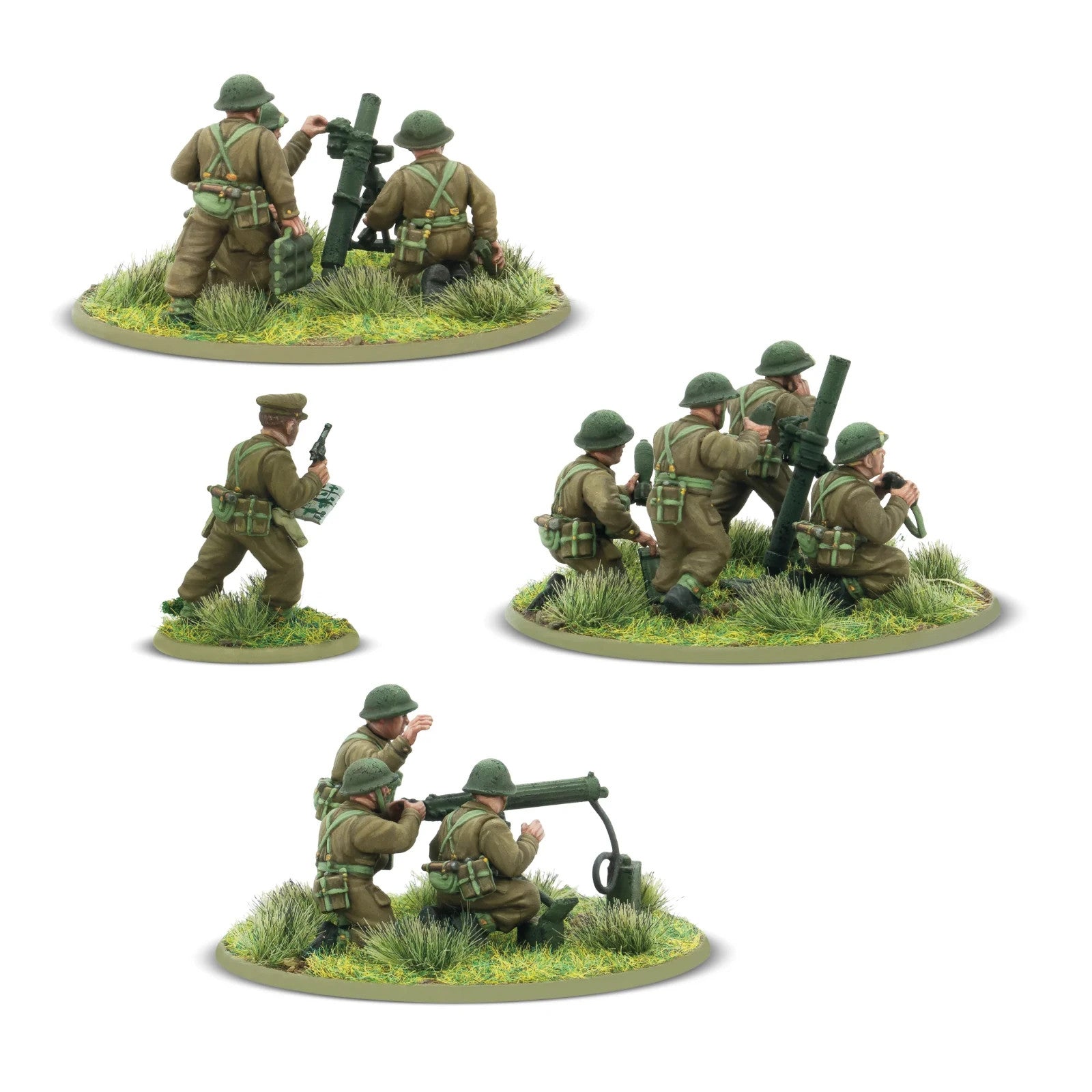 Warlord Games Bolt Action 1:56 Scale British Heavy weapons Platoon - 402011029