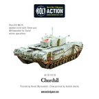 Warlord Games Bolt Action 1:56 Scale WWII Churchill Infantry Tank - (402011002)
