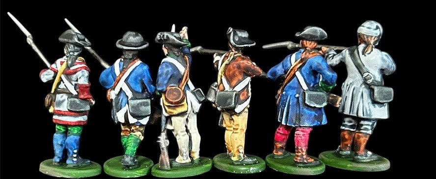 Hat Industrie 1:56 American War Of Independence American Infantry Set 2 - 2004