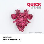 AK Interactive Acrylic Quick Gen Markers For Tabletop Games Space Magenta - AKMQ001