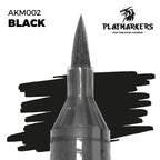 AK Interactive Acrylic Paint Playmarkers For Model Tabletop Games Black - AKM002