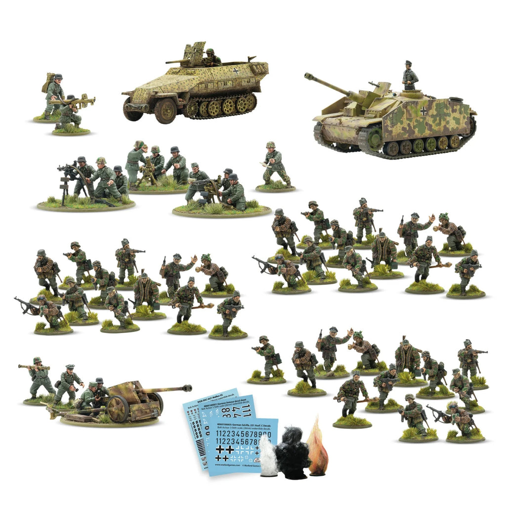 Warlord Games Bolt Action The Reich's Praetorians Waffen-SS Starter Army Set - 402012103