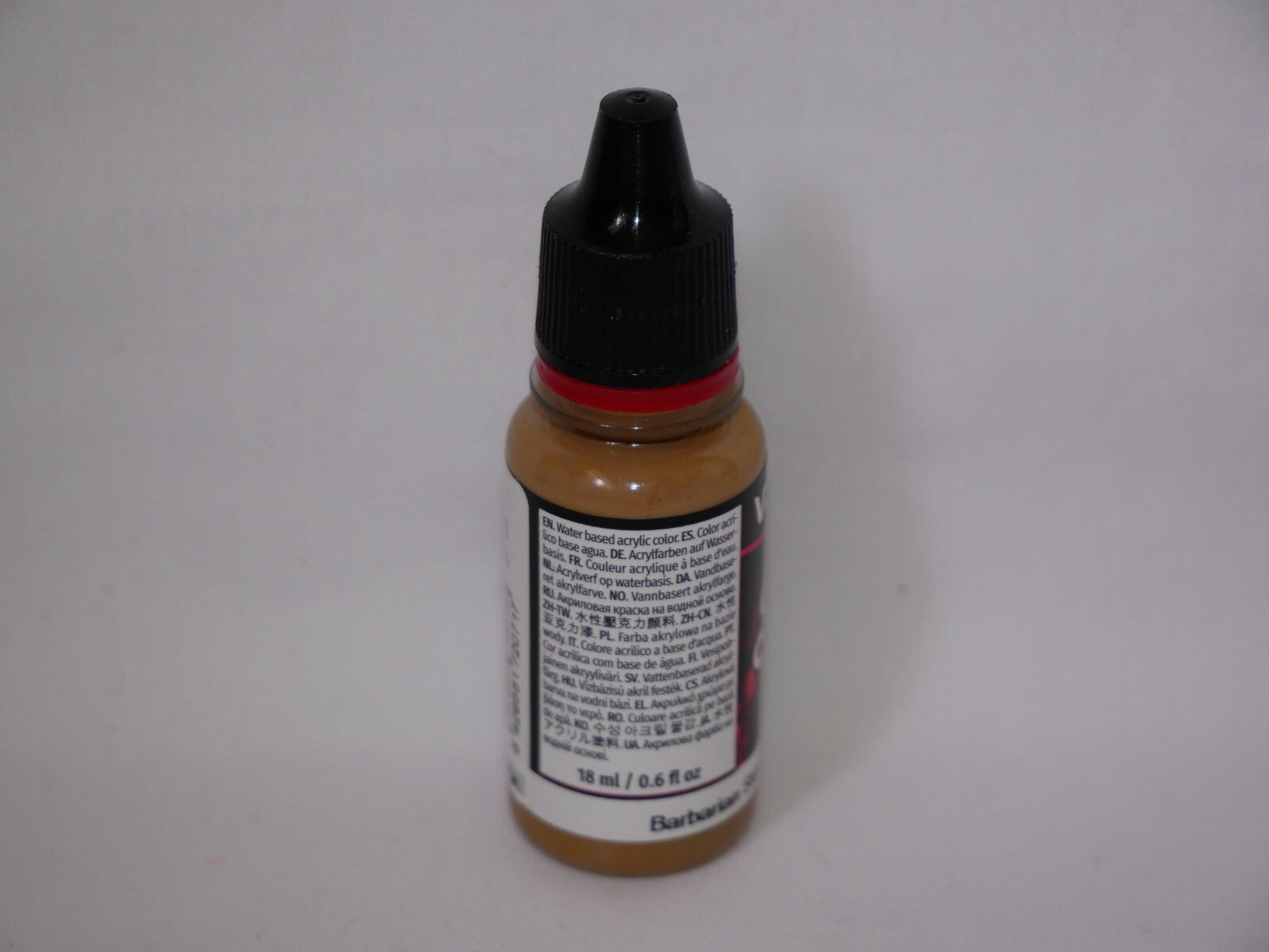 Vallejo Game Color Acrylic Barbarian Skin 18ml/0.6 fl oz Dropper Bottle - 72.071