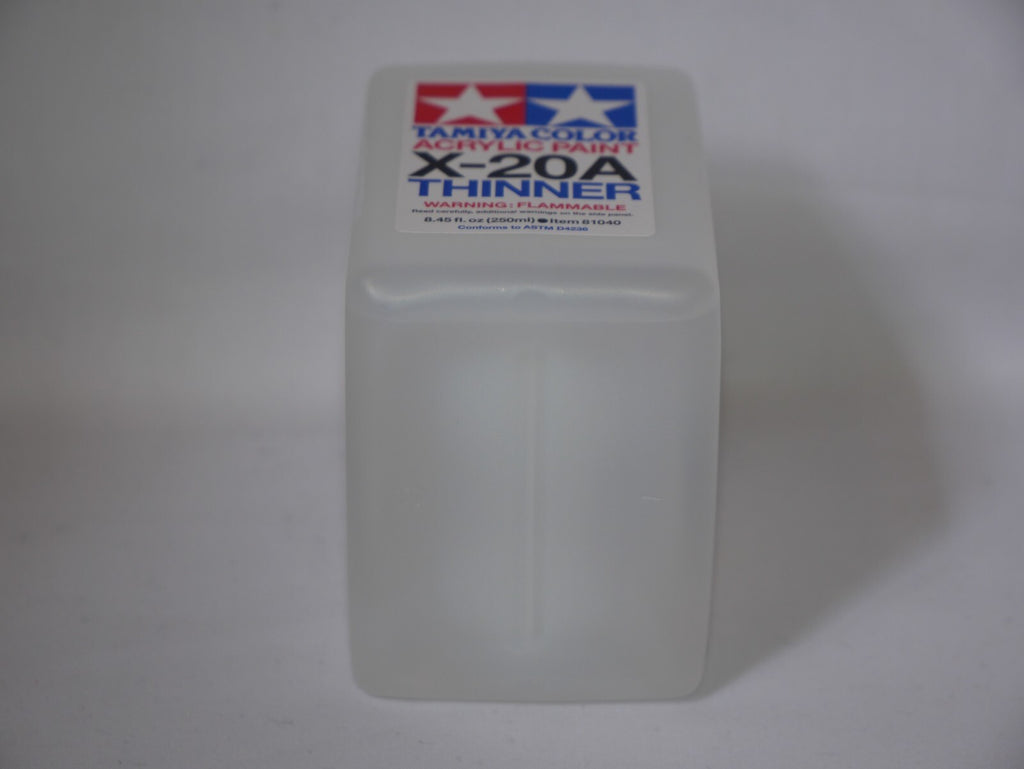 Tamiya Color Acrylic Modeling Paint X-20A Thinner & Cleaner 250ml Bottle - 81040